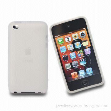 Low-profile Silicone Cases for Apple's iPod Touch 4, Stylish, Ultra Low-profile Rubberized Case